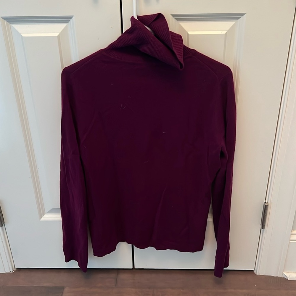 Purple Cashmere Sweater